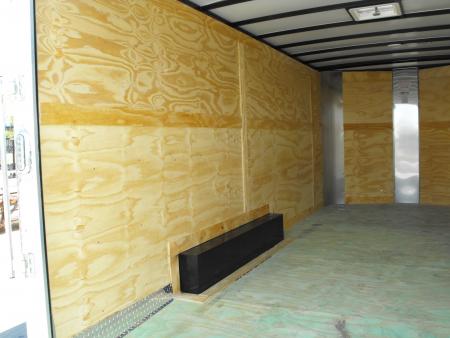 New Enclosed Cargo 8.5 x 18 Dove Ramp 7' I nt 10400 Gvwr