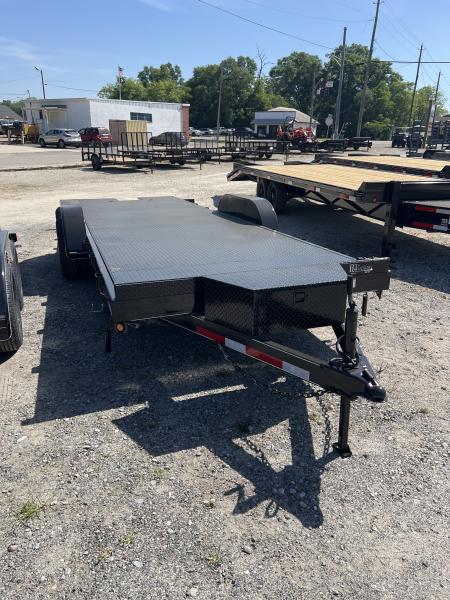 New 2026 P & T Trailers 82X22SSCH TILT 10K Car Hauler