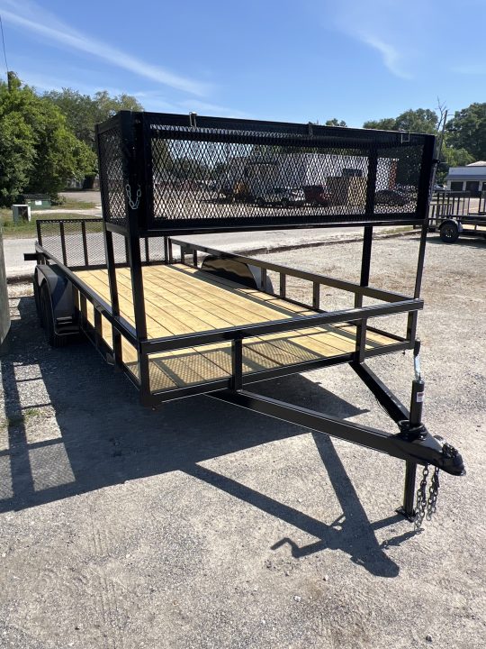New 2026 P & T Trailers 82X18WT Utility Trailer