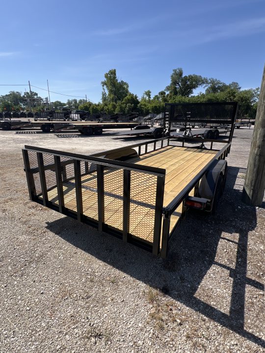 New 2026 P & T Trailers 82X18WT Utility Trailer