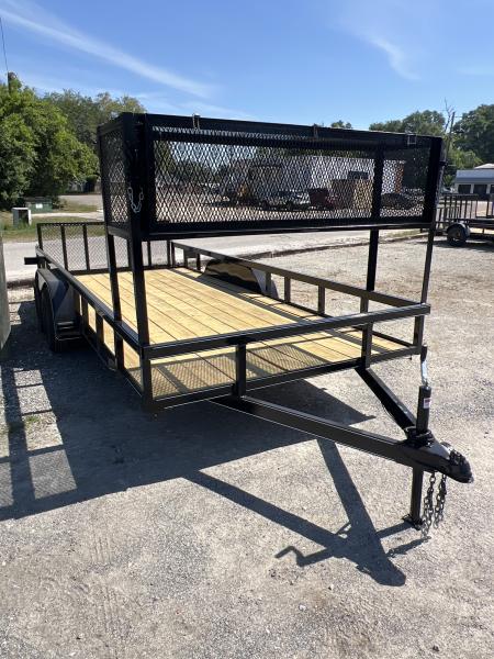 New 2026 P & T Trailers 82X18WT Utility Trailer