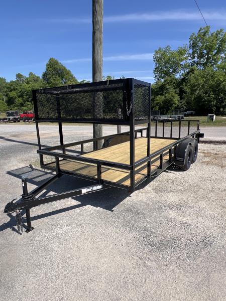 New 2026 P & T Trailers 82X18WT Utility Trailer