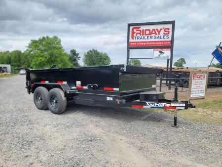 New 2026 Top Hat Trailers DE14 14k 14' X 83  Dump Trailer