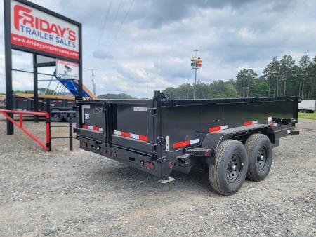 New 2026 Top Hat Trailers DE14 14k 14' X 83" Dump Trailer