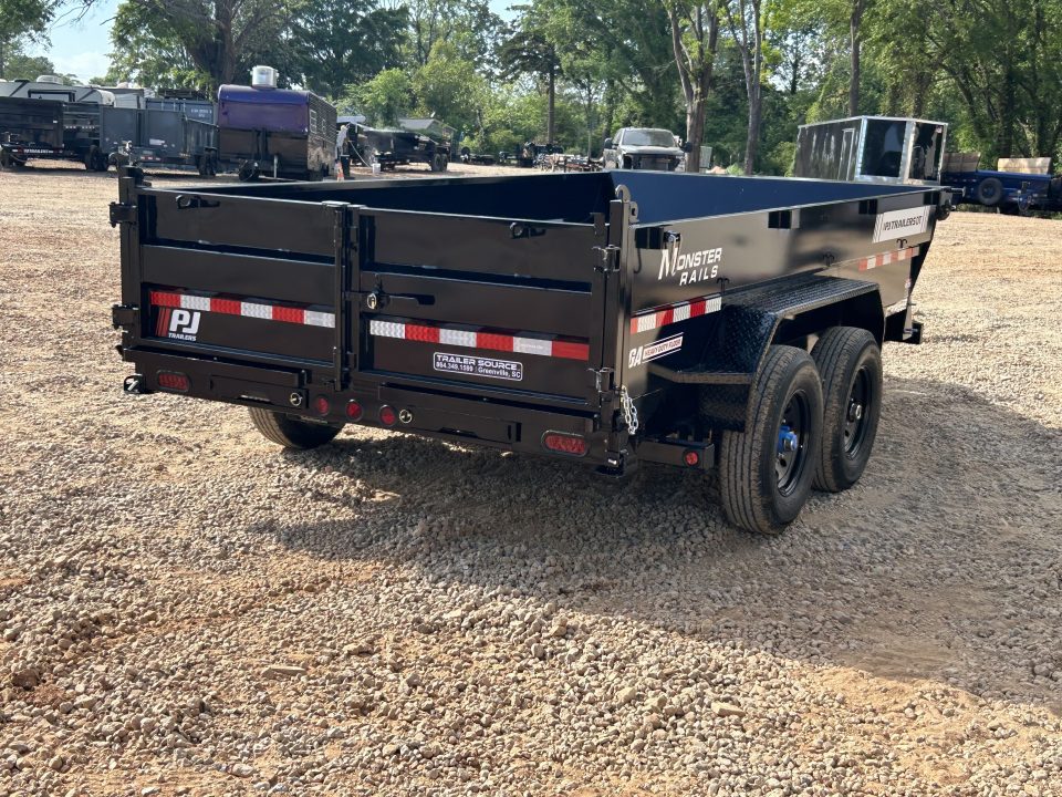 New 2026 PJ Trailers 7x14 TA (DT) 15.4K Dump Trailer