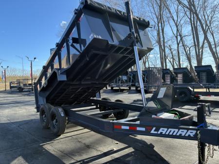 New 2026 Lamar Trailers 83 x16' DT 14kTelescopic Dump Trailer