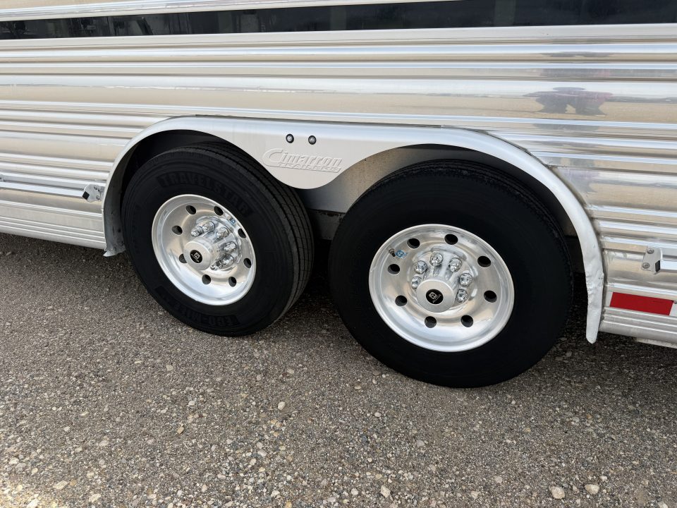 Used 2013 Cimarron Trailers SHOW TRAILER Stock / Stock Combo Trailer