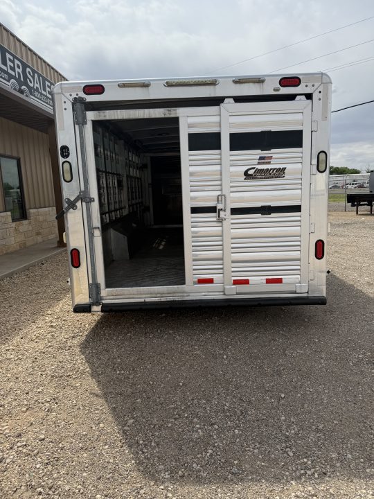 Used 2013 Cimarron Trailers SHOW TRAILER Stock / Stock Combo Trailer