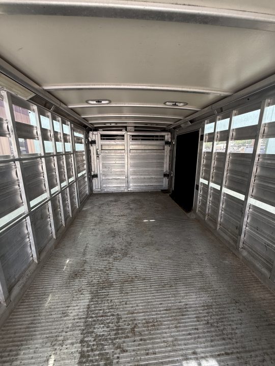 Used 2013 Cimarron Trailers SHOW TRAILER Stock / Stock Combo Trailer
