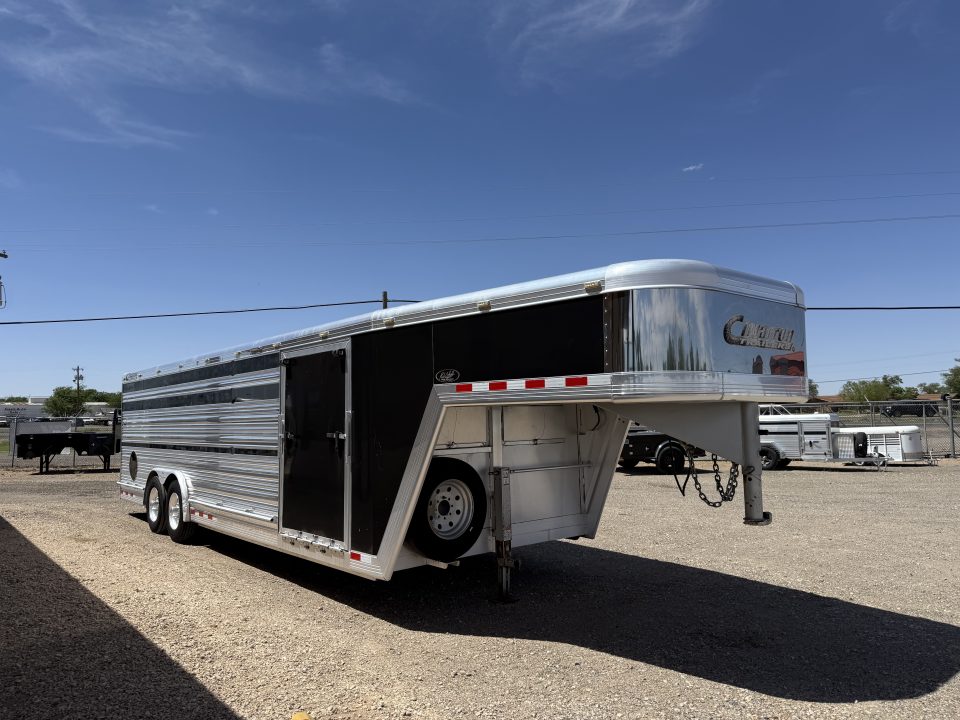 Used 2013 Cimarron Trailers SHOW TRAILER Stock / Stock Combo Trailer