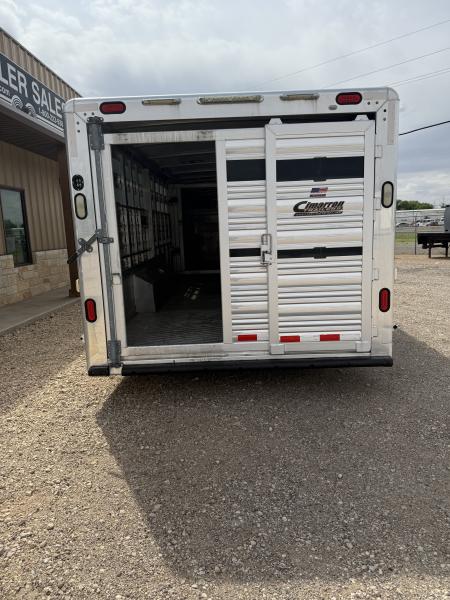 Used 2013 Cimarron Trailers SHOW TRAILER Stock / Stock Combo Trailer