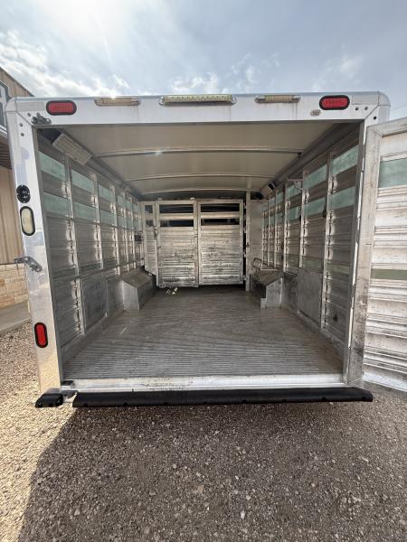 Used 2013 Cimarron Trailers SHOW TRAILER Stock / Stock Combo Trailer