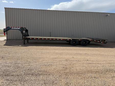 New 2026 PJ Trailers 32 Low Profile LD Tandem Dual Gooseneck Trailer