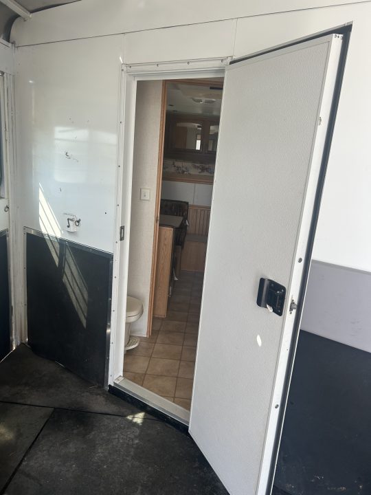 Used 2004 Bison Trailers 3 Horse LQ Horse Trailer