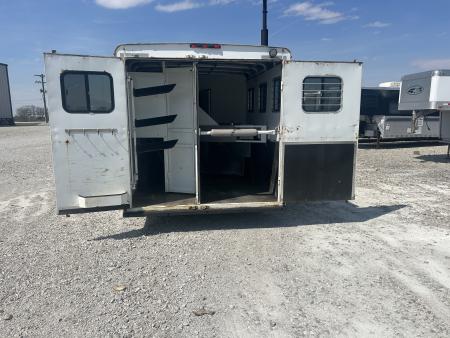 Used 2004 Bison Trailers 3 Horse LQ Horse Trailer