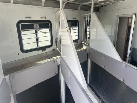 Used 2004 Bison Trailers 3 Horse LQ Horse Trailer