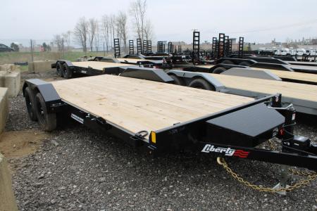 New 2026 Liberty 18' 7K GVWR STOCK ID 53010 Car Hauler