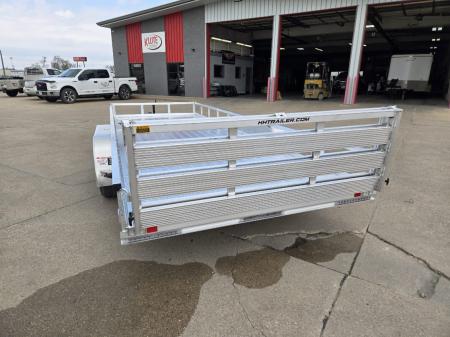 New 2026 H&H Trailers 82x20 Aluminum Rail Side Utility Trailer 7K Tandem Utility Trailer