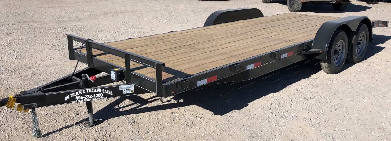 New 2026 Road Boss 83"x20' 3500# Wood Floor Car Hauler