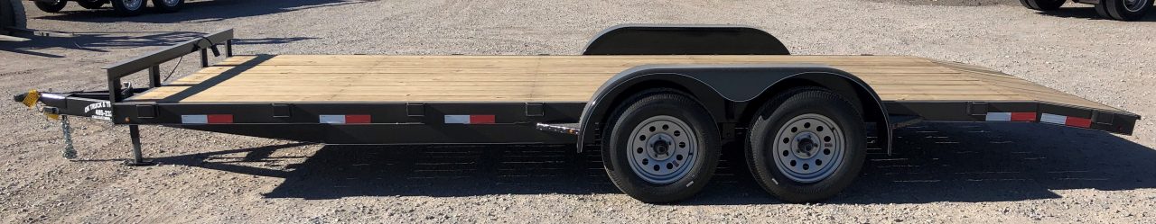 New 2026 Road Boss 83"x20' 3500# Wood Floor Car Hauler