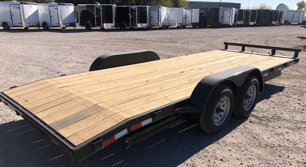 New 2026 Road Boss 83"x20' 3500# Wood Floor Car Hauler
