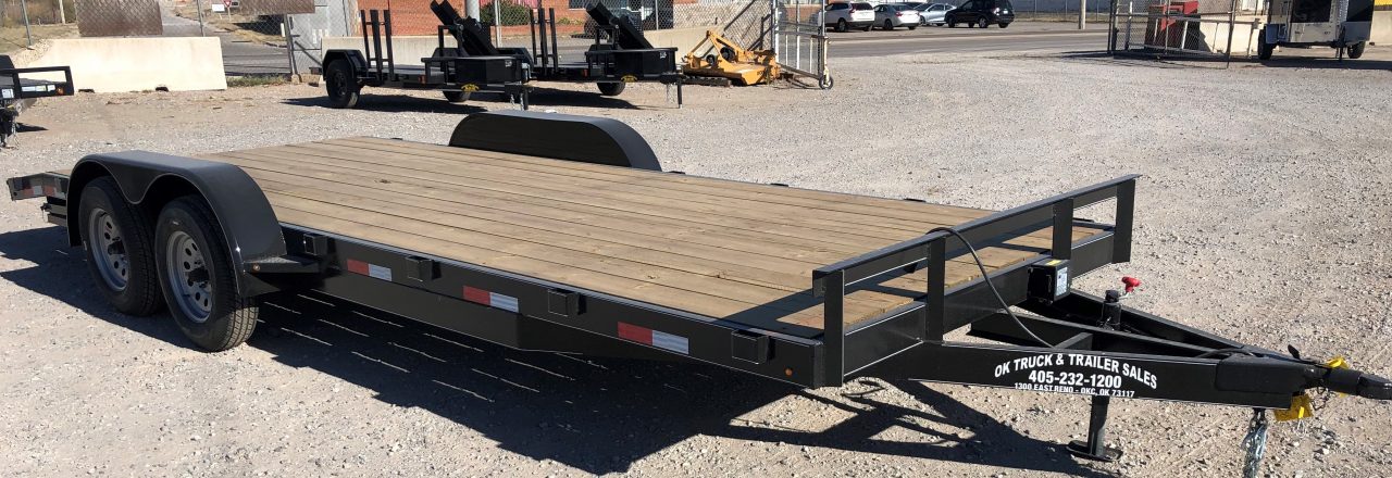 New 2026 Road Boss 83"x20' 3500# Wood Floor Car Hauler