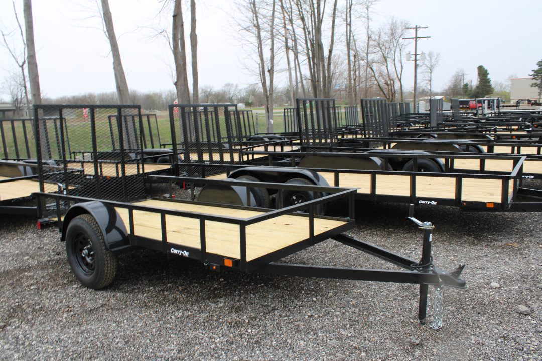 New 2026 Carry-On 5X10 RG STOCK ID Landscape Trailer