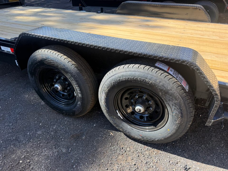 New 2026 Top Hat Trailers 83X20 Equipment Hauler Slide in ramps Equipment Trailer