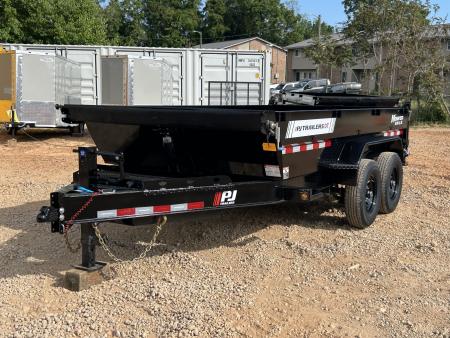 New 2026 PJ Trailers 7x14 TA (DT) 15.4K Dump Trailer