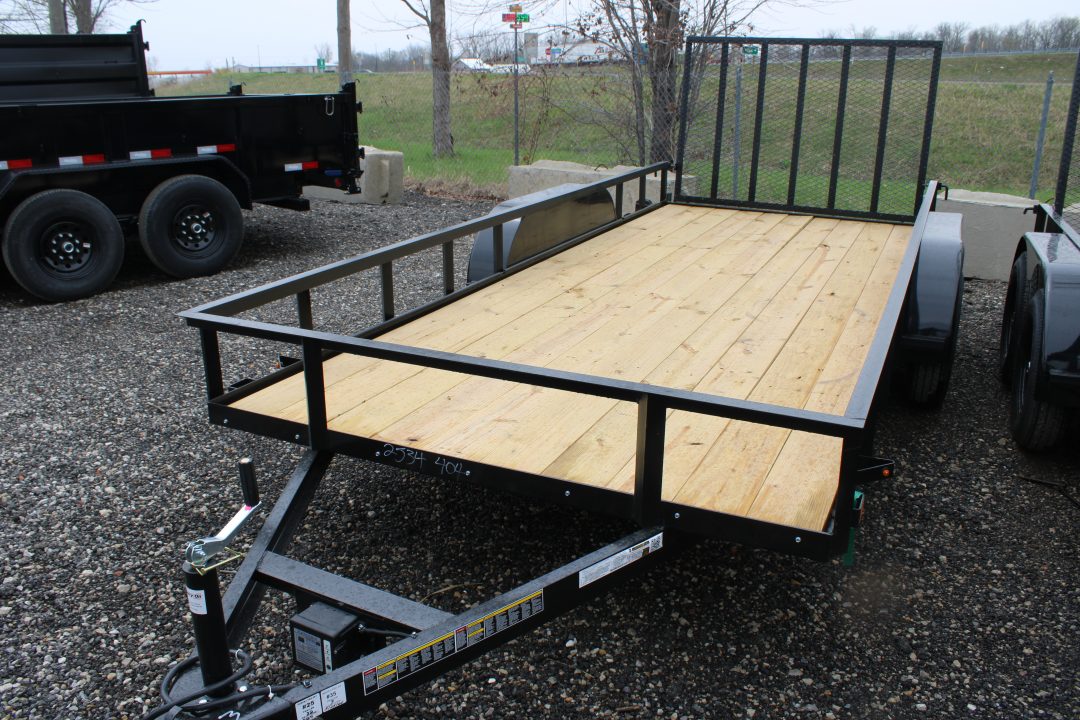 New 2026 Carry-On 16' RG 7K GVWR STOCK ID 52916 Landscape Trailer