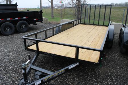 New 2026 Carry-On 16' RG 7K GVWR STOCK ID 52916 Landscape Trailer