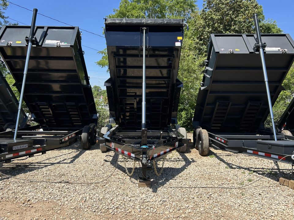 New 2026 PJ Trailers 7x14 TA (DT) 15.4K Dump Trailer