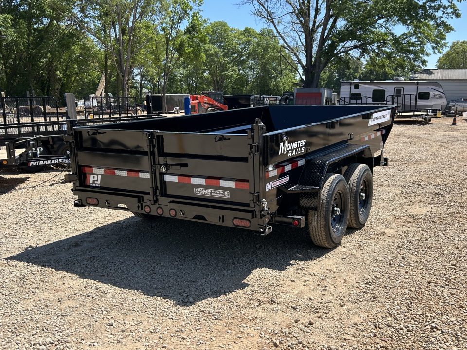New 2026 PJ Trailers 7x14 TA (DT) 15.4K Dump Trailer