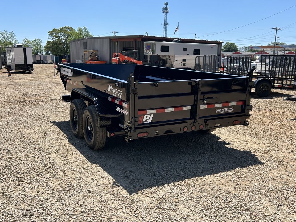 New 2026 PJ Trailers 7x14 TA (DT) 15.4K Dump Trailer