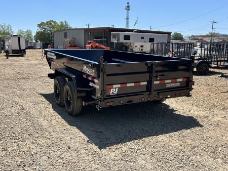 New 2026 PJ Trailers 7x14 TA (DT) 15.4K Dump Trailer