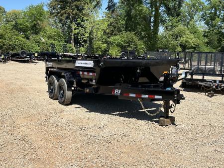 New 2026 PJ Trailers 7x14 TA (DT) 15.4K Dump Trailer