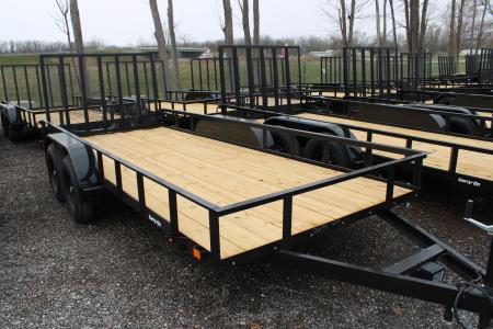 New 2026 Carry-On 16' RG 7K GVWR STOCK ID 52915 Landscape Trailer