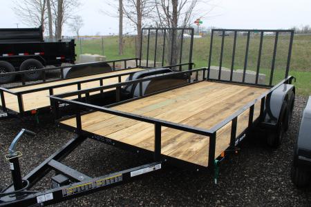 New 2026 Carry-On 14' RG 7K GVWR STOCK ID 52917 Landscape Trailer