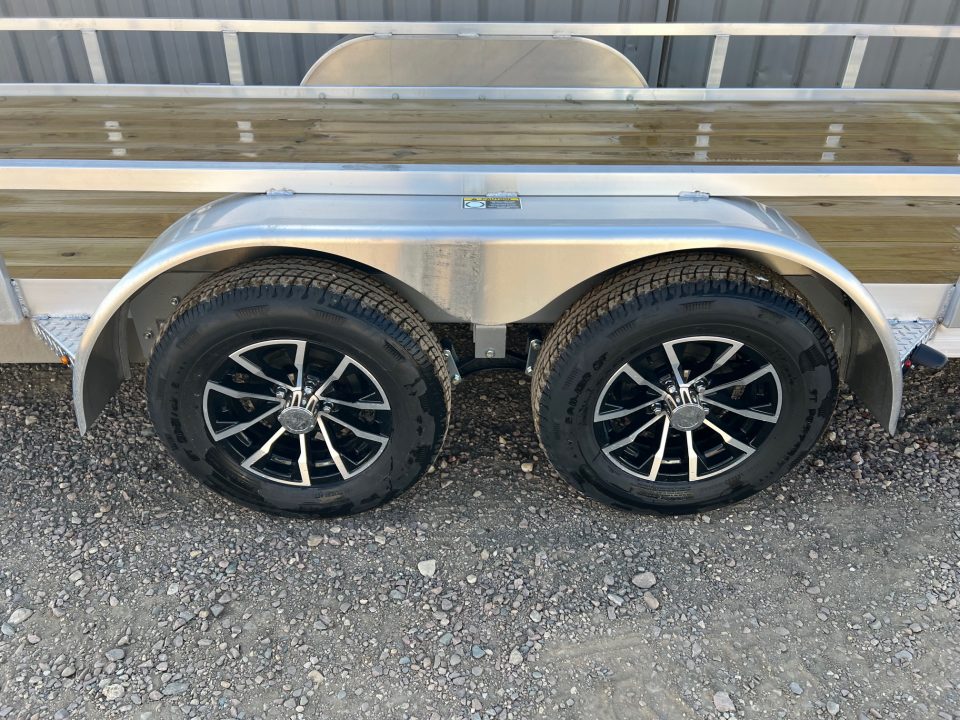 New 2026 H&H Trailers 20' Tandem Aluminum Utility Trailer