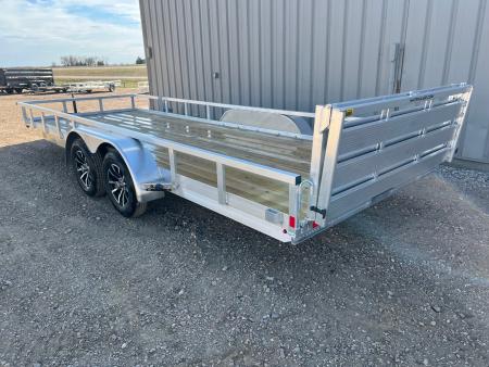 New 2026 H&H Trailers 20' Tandem Aluminum Utility Trailer