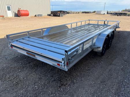 New 2026 H&H Trailers 20' Tandem Aluminum Utility Trailer