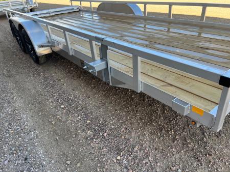 New 2026 H&H Trailers 20' Tandem Aluminum Utility Trailer