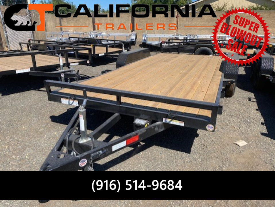 New 7x18(16+2) Tandem Axle 10K Carhauler