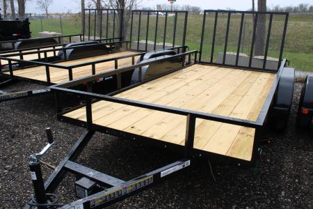 New 2026 Carry-On 14' RG 7K GVWR STOCK ID 52918 Landscape Trailer