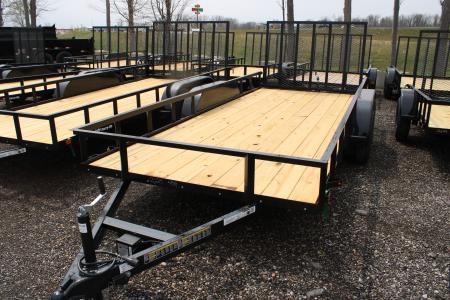 New 2026 Carry-On 16' RG 7K GVWR STOCK ID 52928 Landscape Trailer