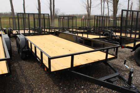 New 2026 Carry-On 16' RG 7K GVWR STOCK ID 52928 Landscape Trailer