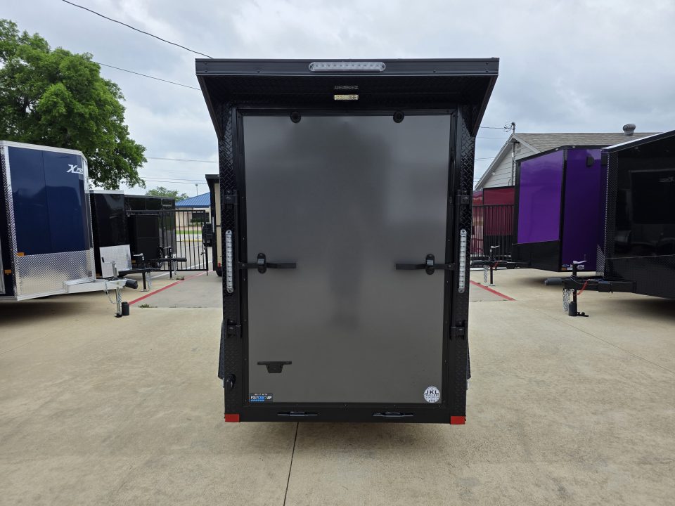 New 2026 New 5x10 SA Screwless Vending Enclosed Trailer | Blackout | Spoiler Package | .08 Polycor | Dexter Axle |
