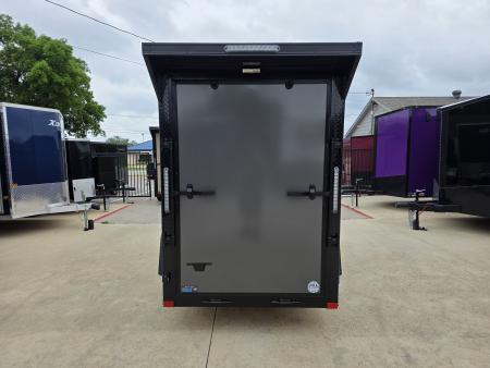 New 2026 New 5x10 SA Screwless Vending Enclosed Trailer | Blackout | Spoiler Package | .08 Polycor | Dexter Axle |