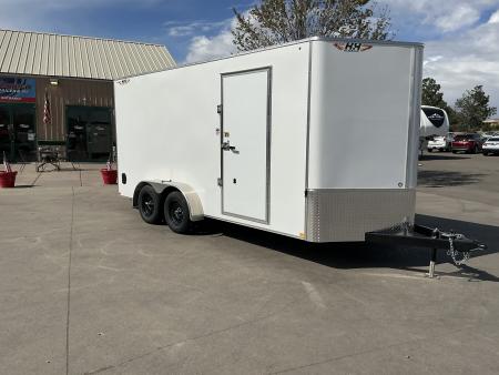 New 2025 H&H Trailers 7x16 Enclosed Trailer