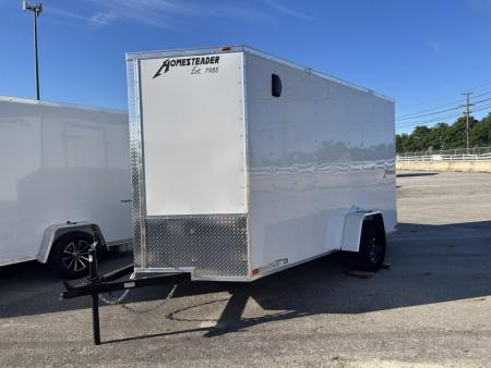 New 2026 Homesteader Trailer 6 X 12 FT CARGO TRAILER 6 FT 6 IN INT HEIGHT WITH RAMP DOOR